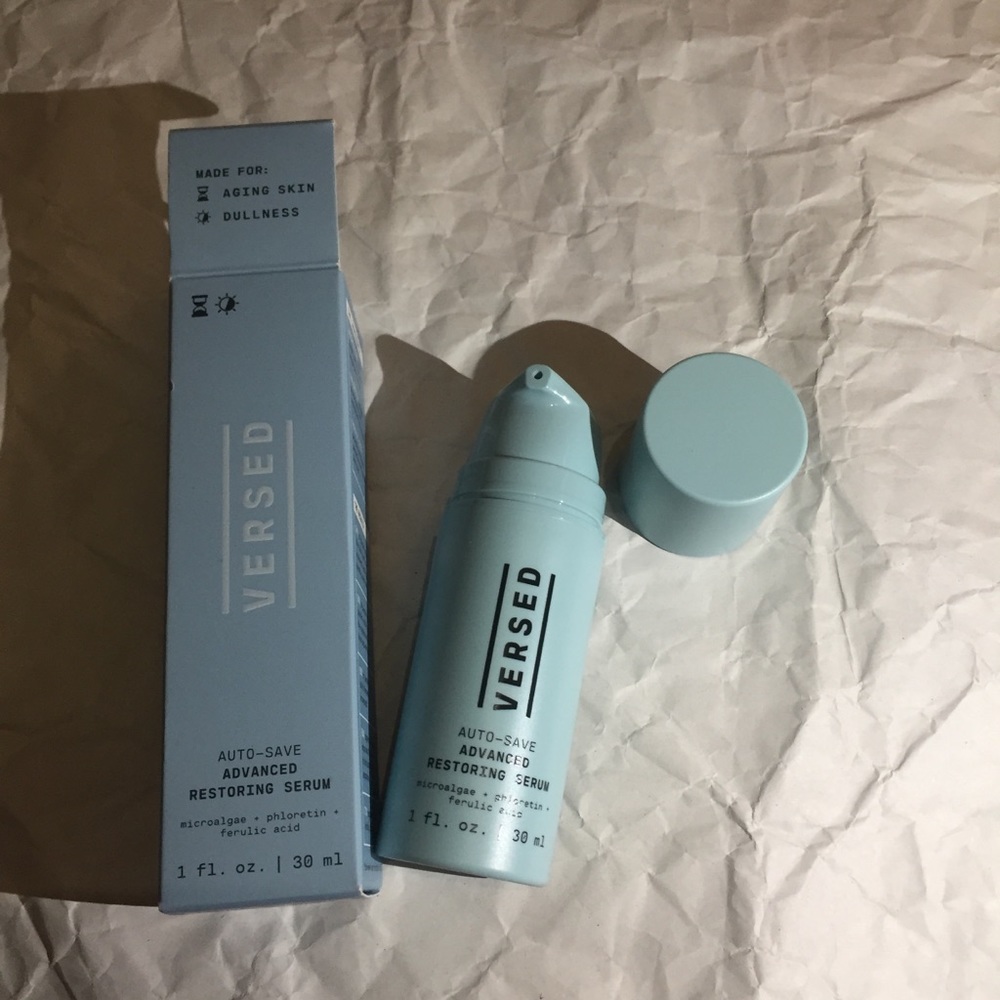 Versed auto save advanced serum